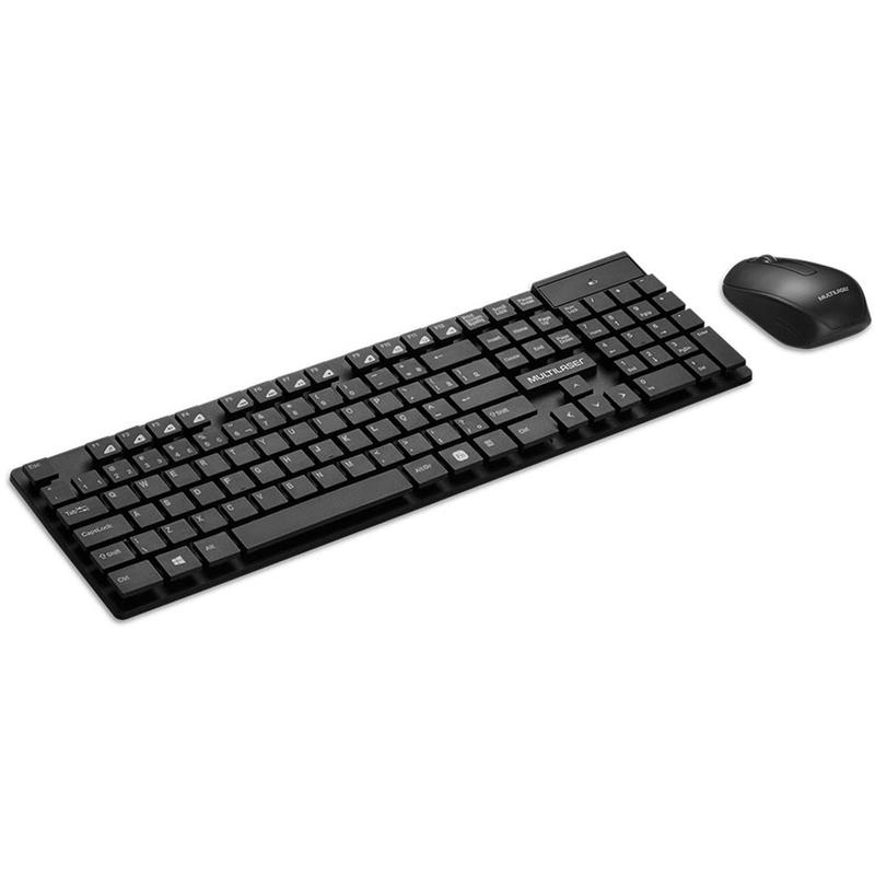 KIT PERIFÉRICOS TECLADO FLUTUANTE E MOUSE SEM FIO - MULTI KIT