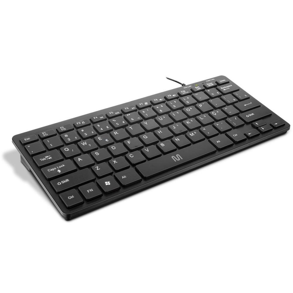 TECLADO MULTILASER MINI USB TC154 PRETO
