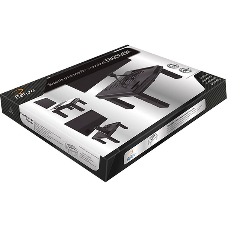 SUPORTE PARA MONITOR E NOTEBOOK ERGODESK - RELIZA UNIDADE