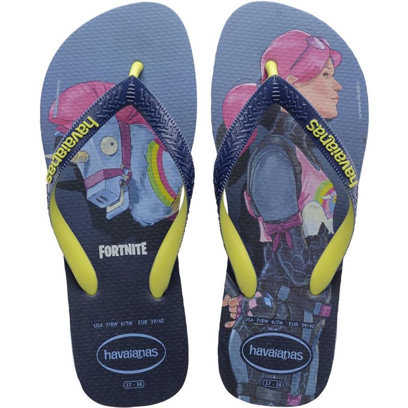 CHINELO HAVAIANAS (LICENCIADO) FORTNITE 41/2 AZUL INDIGO - HAVAIANAS PAR