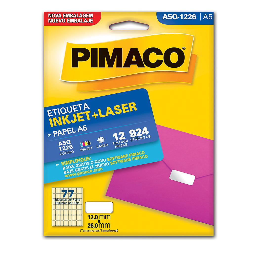ETIQUETA PIMACO A5 Q1226 - 12FLS