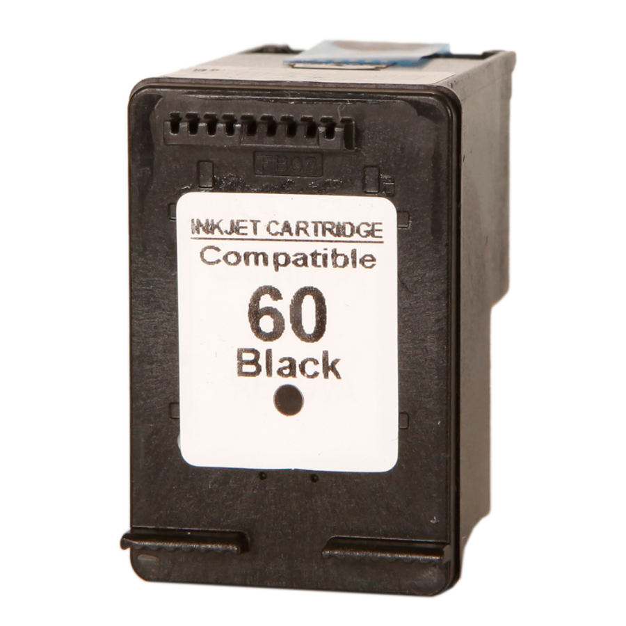 CARTUCHO JATO DE TINTA COMPATÍVEL 60 PRETO HC-I60B XL 13ML