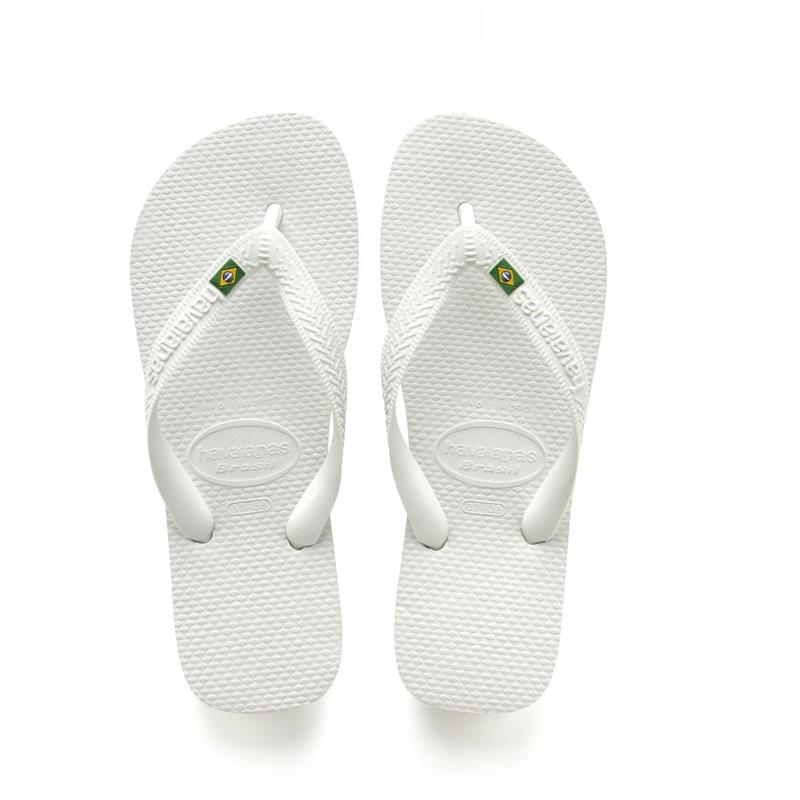 CHINELO HAVAIANAS (UNISSEX) BRASIL 35/6 BRANCO - HAVAIANAS PAR