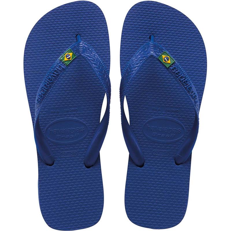 CHINELO HAVAIANAS (UNISSEX) BRASIL 39/0 AZUL NAVAL - HAVAIANAS PAR