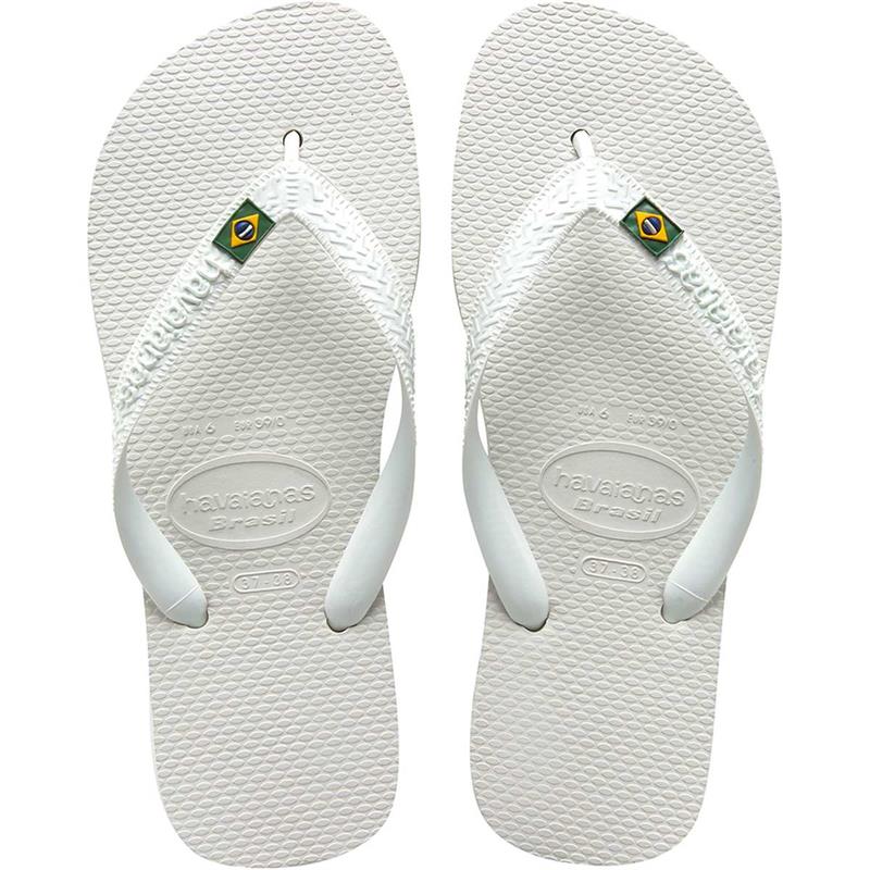 CHINELO HAVAIANAS (UNISSEX) BRASIL 39/0 BRANCO - HAVAIANAS PAR