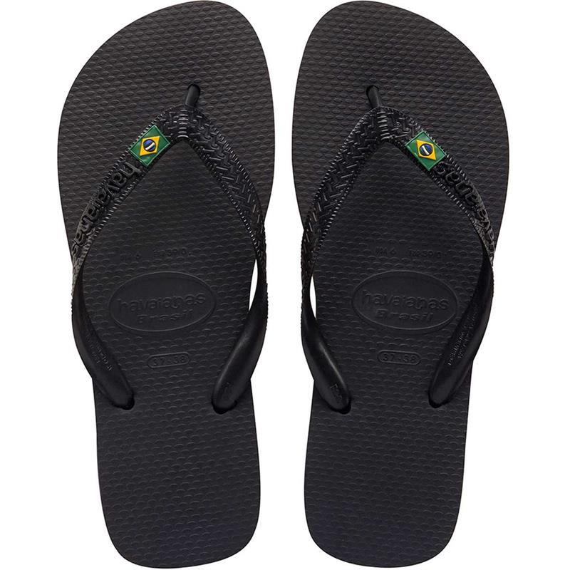 CHINELO HAVAIANAS (UNISSEX) BRASIL 43/4 PRETO - HAVAIANAS PAR