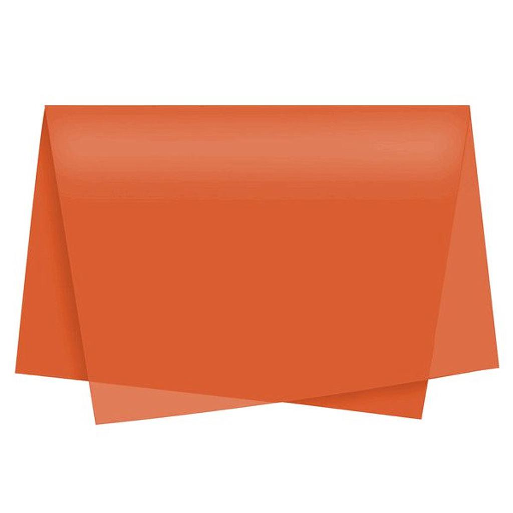 PAPEL SEDA VMP 48 X 60CM LARANJA  COM 100