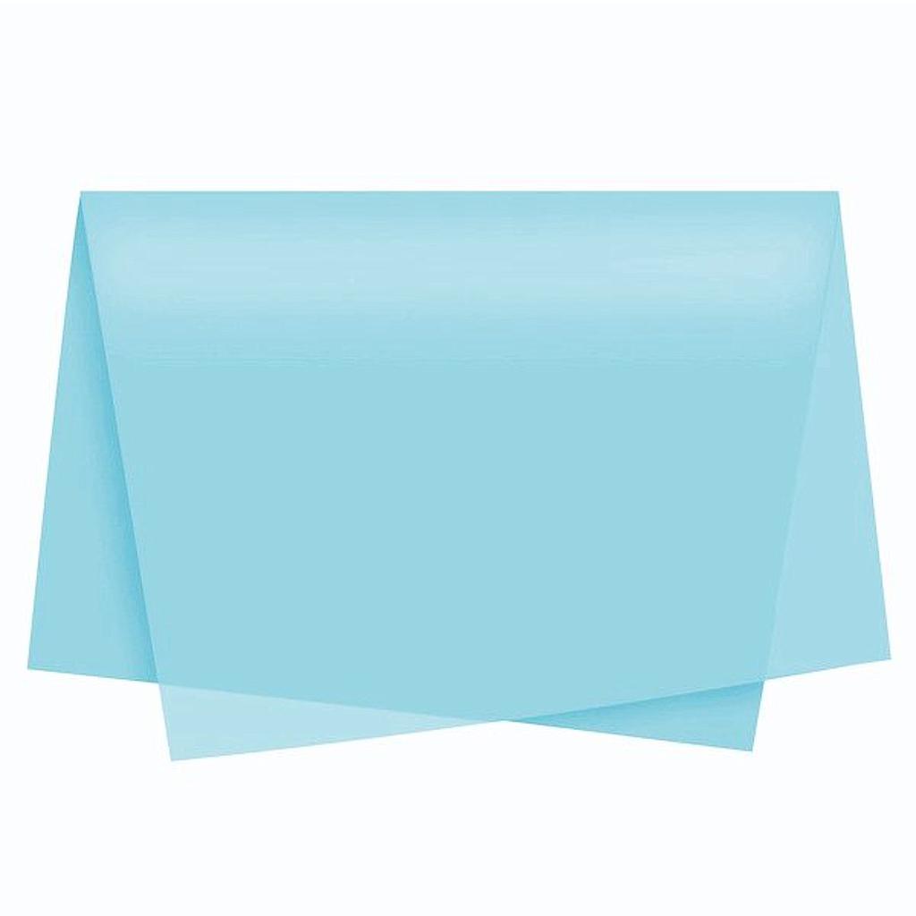 PAPEL SEDA VMP 48 X 60CM AZUL CLARO COM 100
