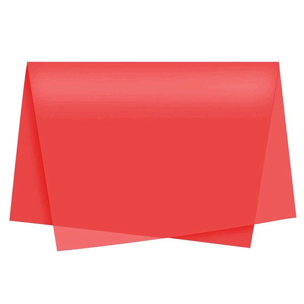PAPEL SEDA VMP 48 X 60CM VERMELHO  COM 100