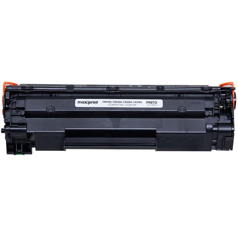 CARTUCHO DE TONER COMPATÍVEL HP PRETO UNIVERSAL 35A/36A/85A - MAXPRINT UNIDADE