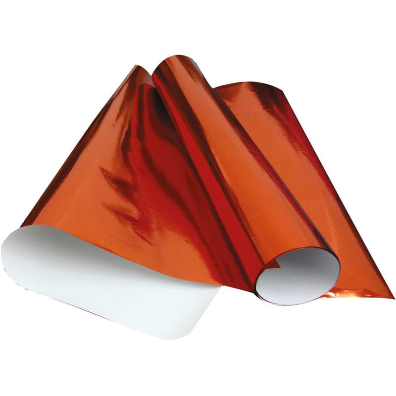 PAPEL CARTOLINA LAMINADO 48X60CM VERMELHO VMP