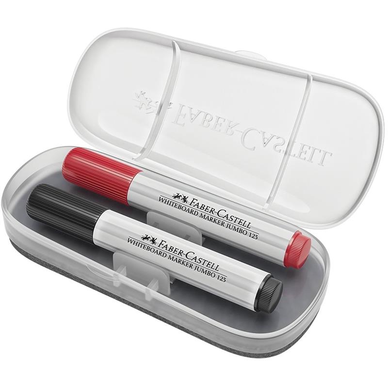 APAGADOR QUADRO BRANCO COM ESTOJO - FABER-CASTELL UNIDADE