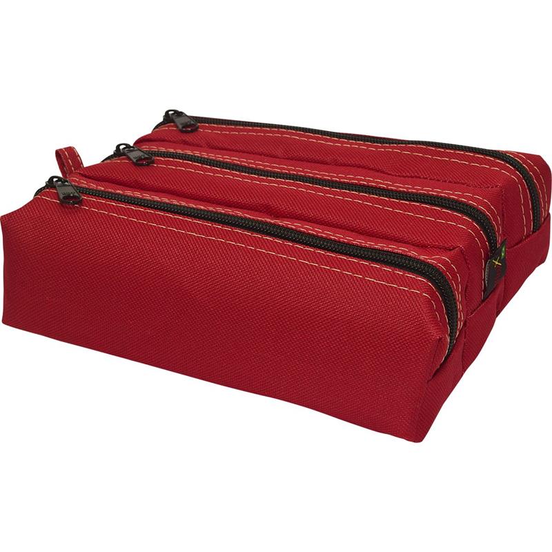ESTOJO LONA TRIPLO VERMELHO - REFLEX UNIDADE