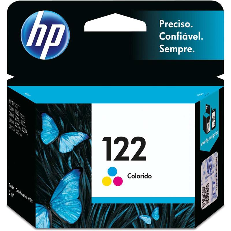 CARTUCHO ORIGINAL HP 122 COLORIDO INKJET - HP UNIDADE