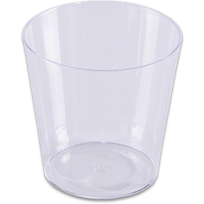 COPO DESCARTÁVEL 25 ML MINI CRISTAL - PRAFESTA PCT.C/10