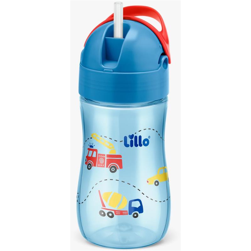 COPO TREINAMENTO EVOLUTION COM CANUDO 300 ML AZUL - LILLO UNIDADE