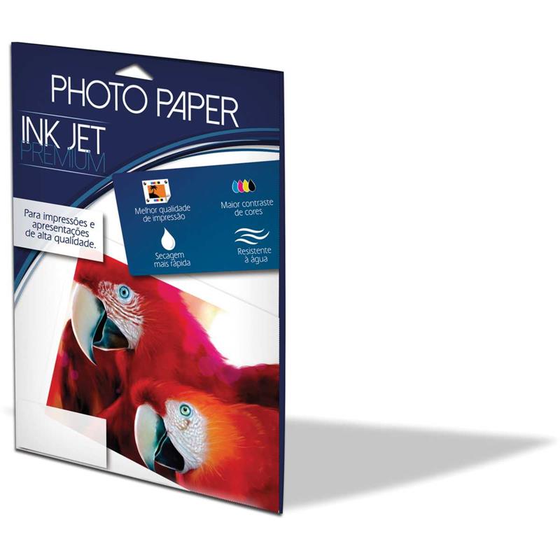 PAPEL FOTOGRÁFICO INKJET A3 GLOSSY 180G 297X420MM - MARES CX.C/50