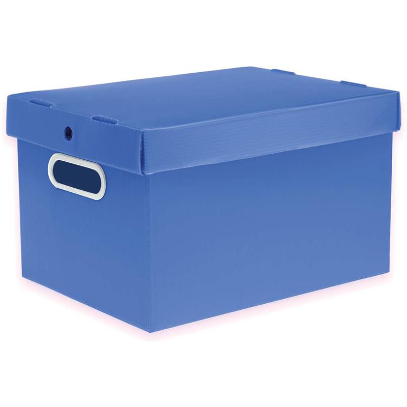 CAIXA ORGANIZADORA PRONTOBOX AZUL 310X230X190 PQ - POLYCART UNIDADE