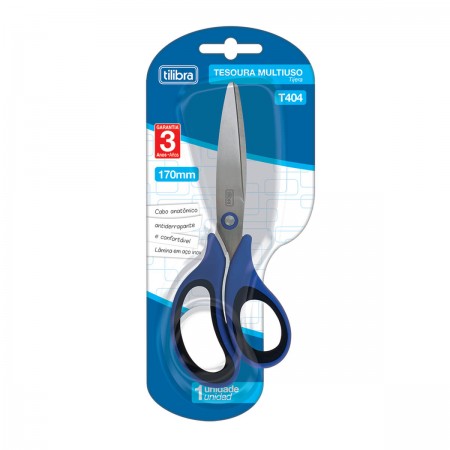 Tesoura Multiuso Tilibra 17Cm T404