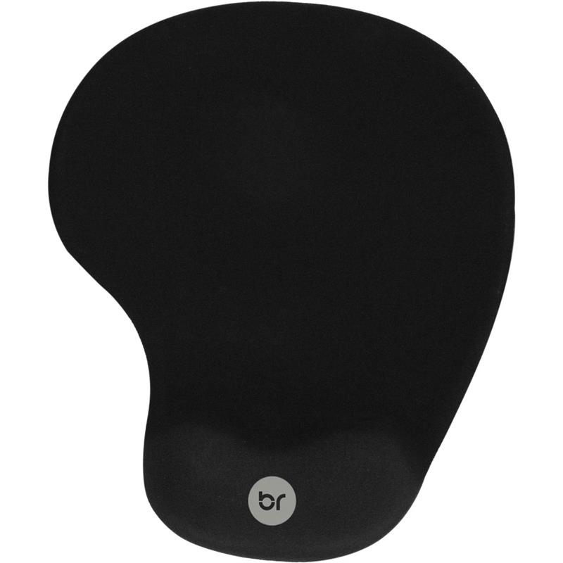 MOUSE PAD GEL PRETO - BRIGHT UNIDADE