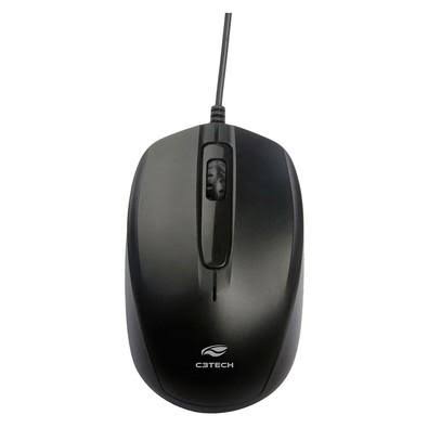Mouse Usb Ms-30Bk C3 Tech Preto
