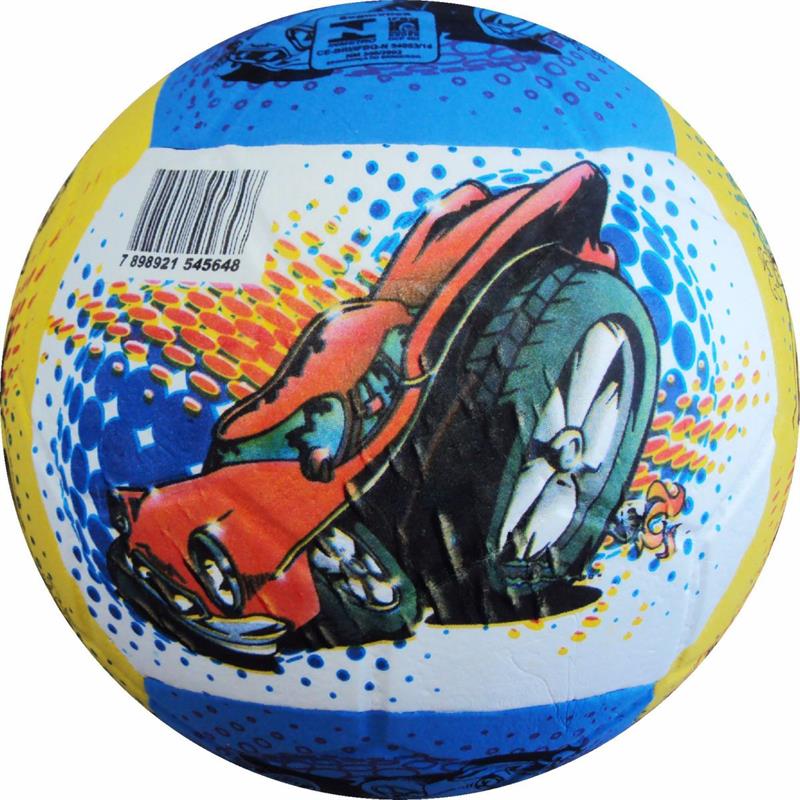BOLA INFANTIL TOTAL PRINT CARROS EVA - ALLPHA BOLAS UNIDADE
