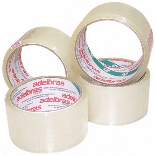 Fita P/Embalagem Transparente 48Mmx45M Adelbras