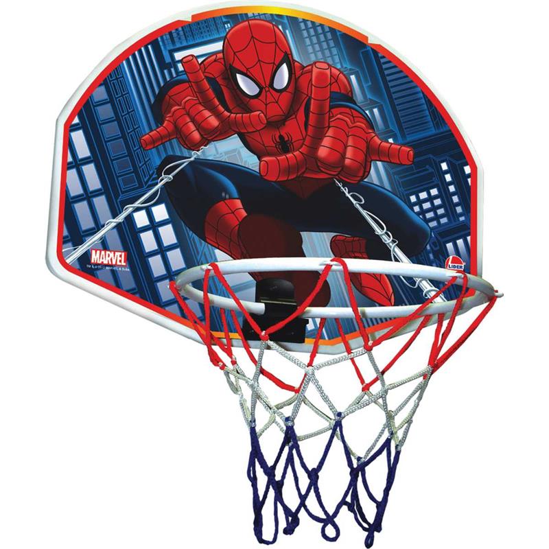 TABELA DE BASQUETE SPIDER-MAN TABELA+BOLA - LIDER UNIDADE