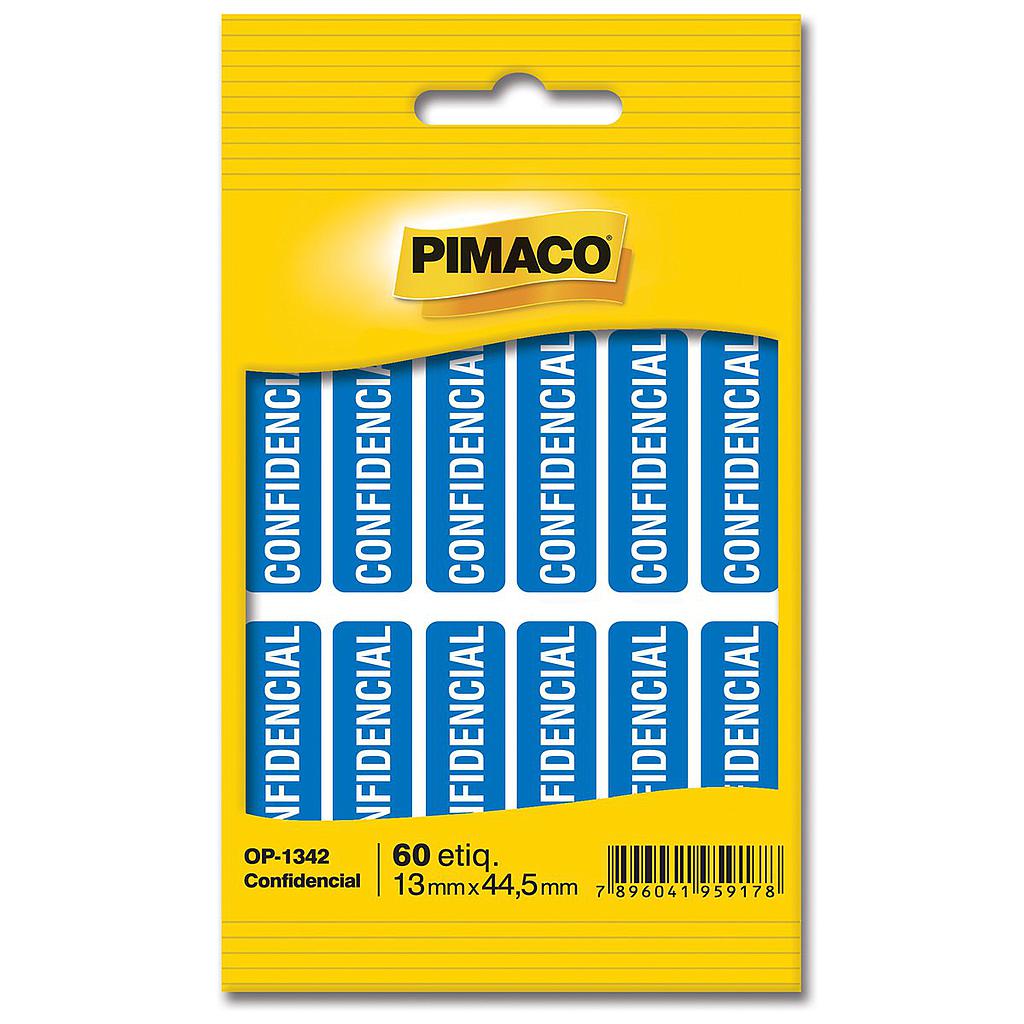 ETIQUETA PIMACO P/ESCRITORIO CONFIDENC. - 10FLS