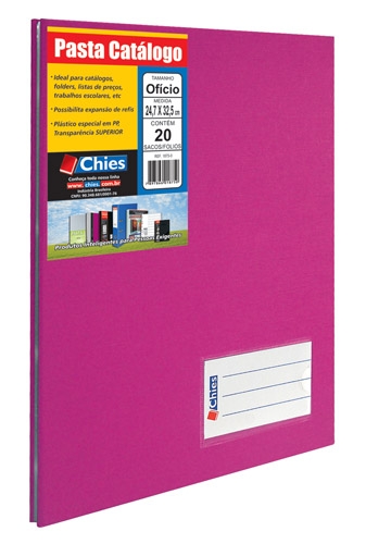 Pasta Catalago 10 Plast.Pink 25352 Chies