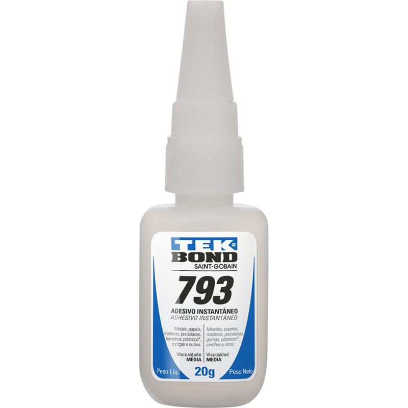 COLA ADESIVO INSTANTÂNEO 793 20G TEKBOND UNIDADE