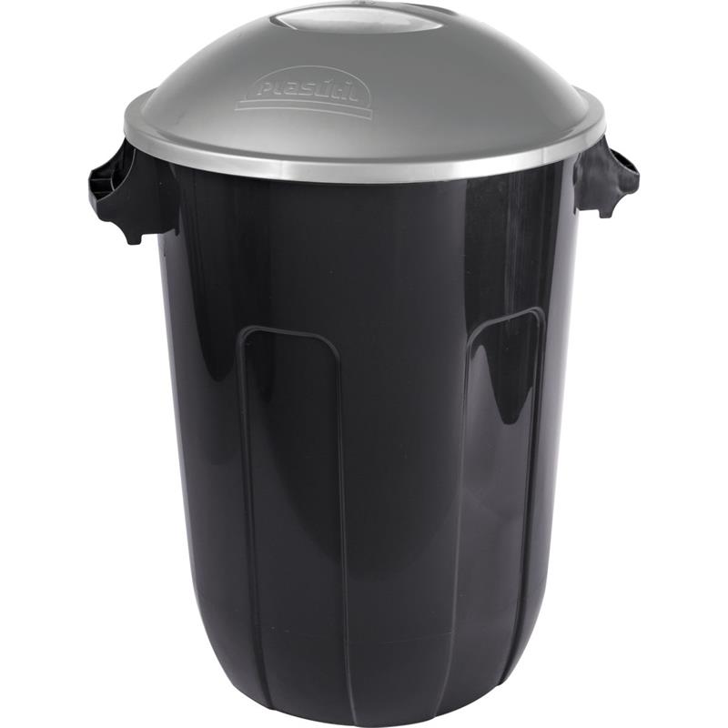 LIXEIRA E-BLACK 94 L - PLASUTIL UNIDADE