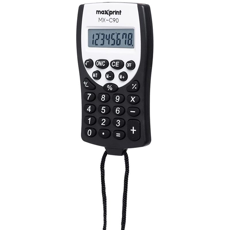 CALCULADORA DE BOLSO 8 DÍGITOS MX-C 90 - MAXPRINT UNIDADE