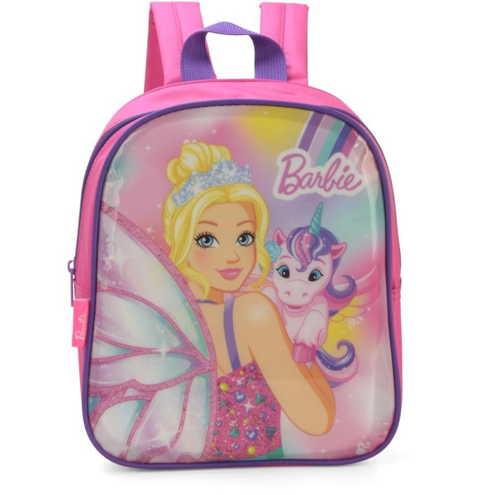 MOCHILA INFANTIL BARBIE P ROXA - LUXCEL UNIDADE