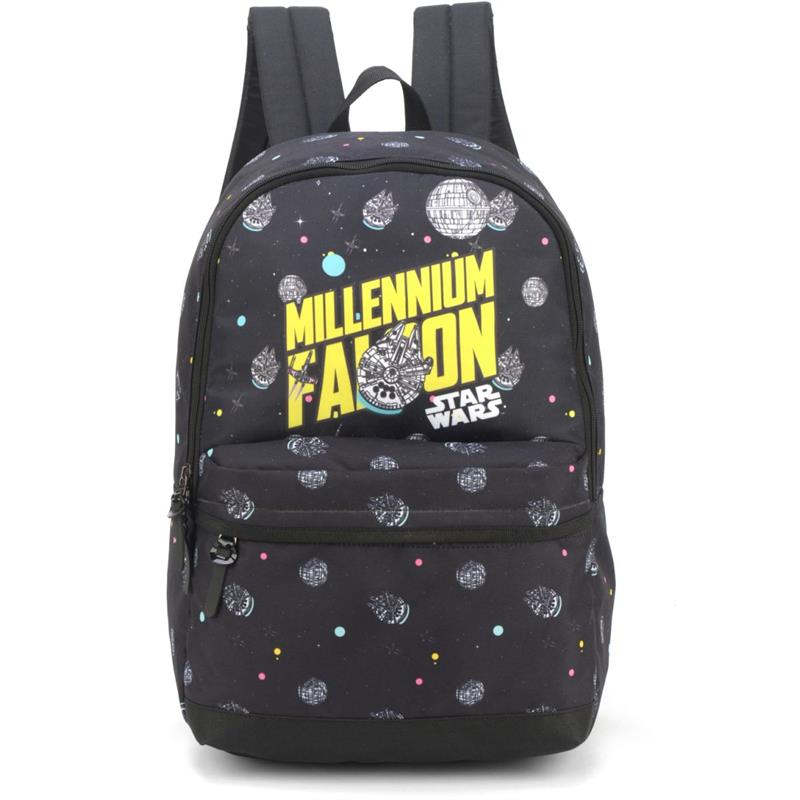 MOCHILA STAR WAROSA GRANDE PRETA - LUXCEL UNIDADE