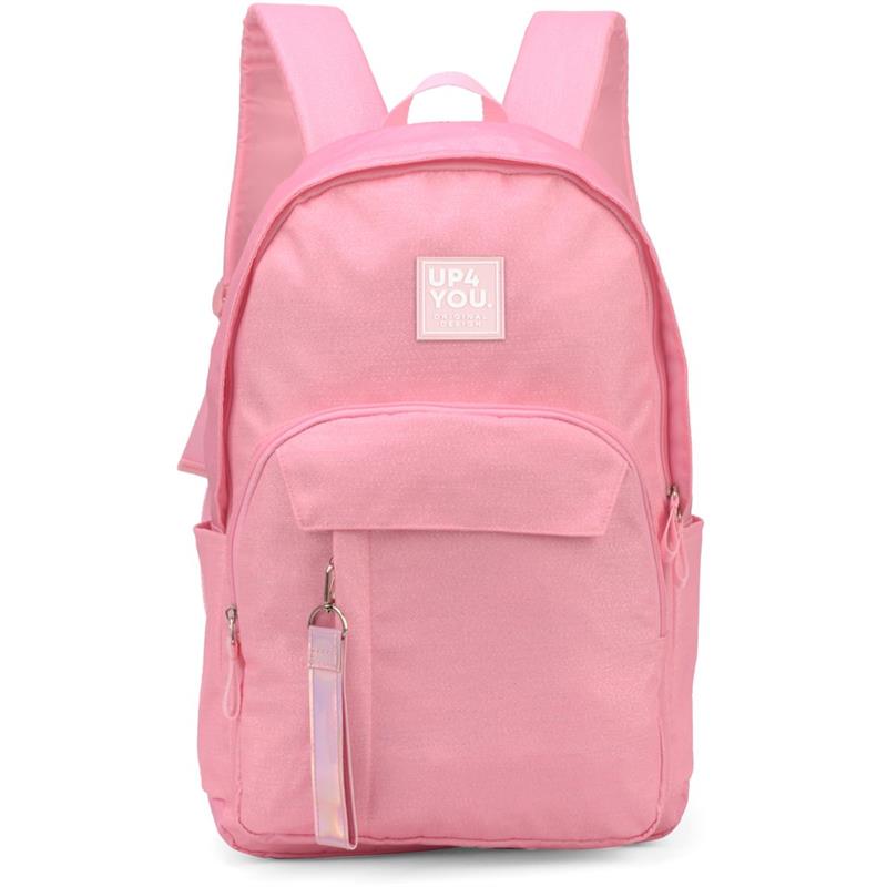 MOCHILA UP4YOU YOU GO PARA NOTEBOOK GRANDE ROSA - LUXCEL UNIDADE