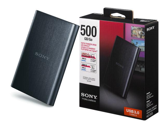 Hdd Portatil Sony Hd-Eg5 Pr 500Gb Usb3.0