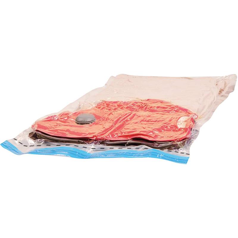 SACO PARA ARMAZENAGEM VAC BAG GRANDE A VACUO 55X90CM - ORDENE UNIDADE