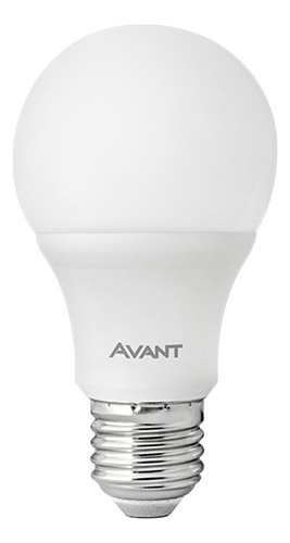 LAMPADA SUPER LED AVANT PERA BRANCA 9W 6500K BIVOLT