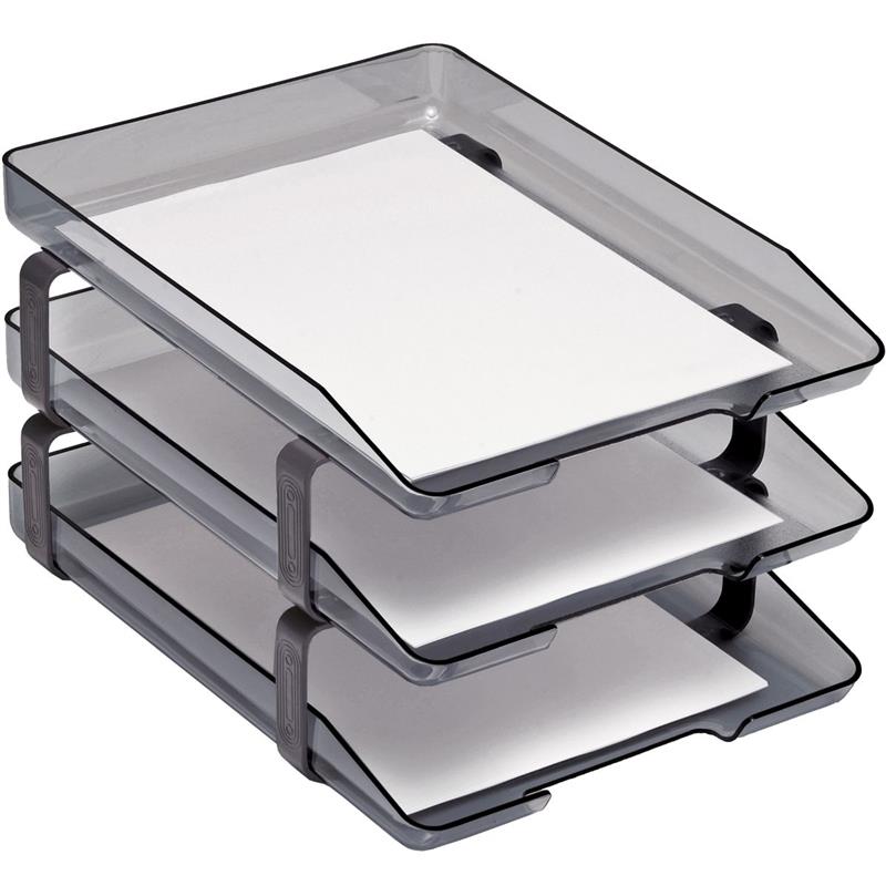 CAIXA PARA CORRESPONDENCIA (TRIPLA) ACRILICA CLASSIC FUME - ACRIMET UNIDADE