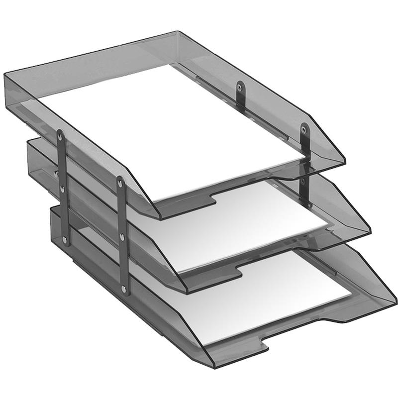 CAIXA PARA CORRESPONDENCIA (TRIPLA) MOVEL ARTICULAVEL FUME - ACRIMET UNIDADE