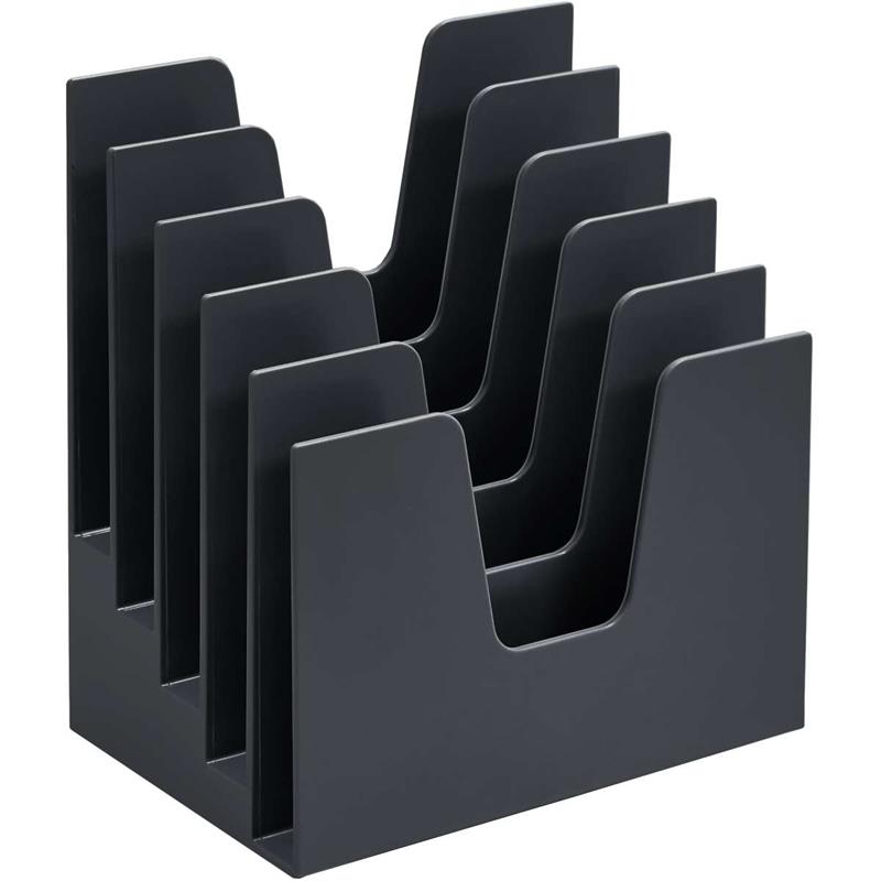 ORGANIZADOR DE ESCRITÓRIO CLASSIFICADOR DE PAPEIS PRETO - ACRIMET UNIDADE