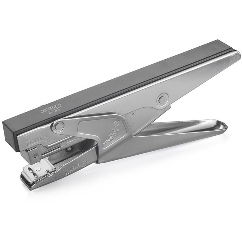 GRAMPEADOR ALICATE PARA 30 FOLHAS 26/6 METAL 17,8 CM - BRW UNIDADE