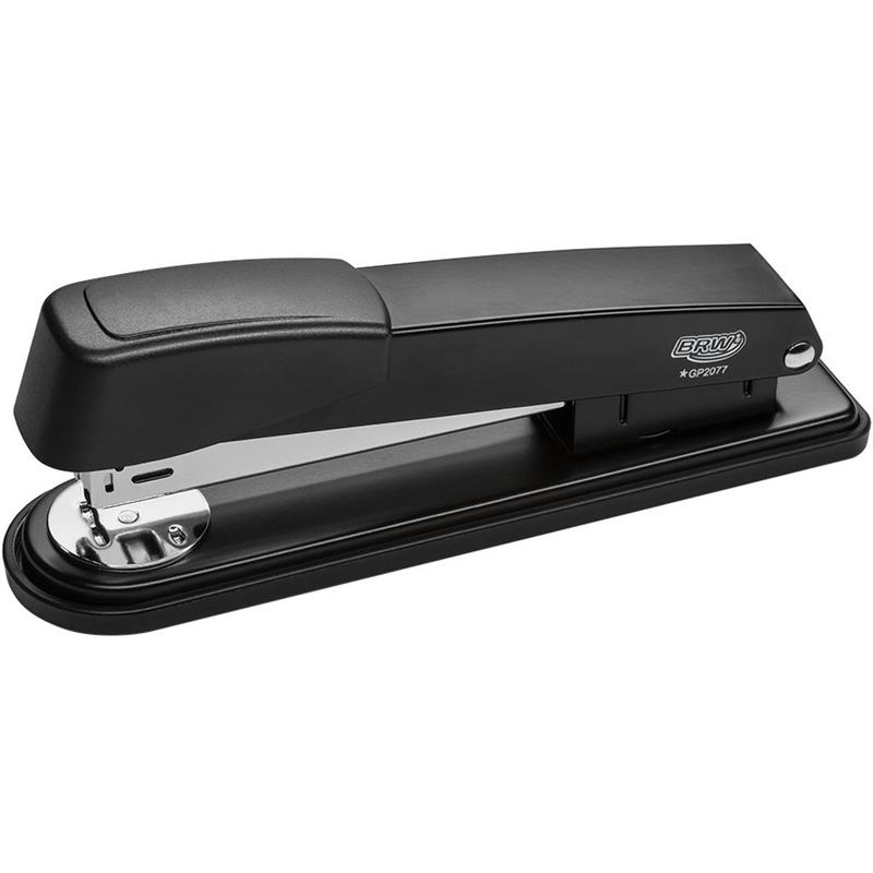 GRAMPEADOR METAL 26/6 16 CM PARA 25 FLS. PRETO - BRW UNIDADE