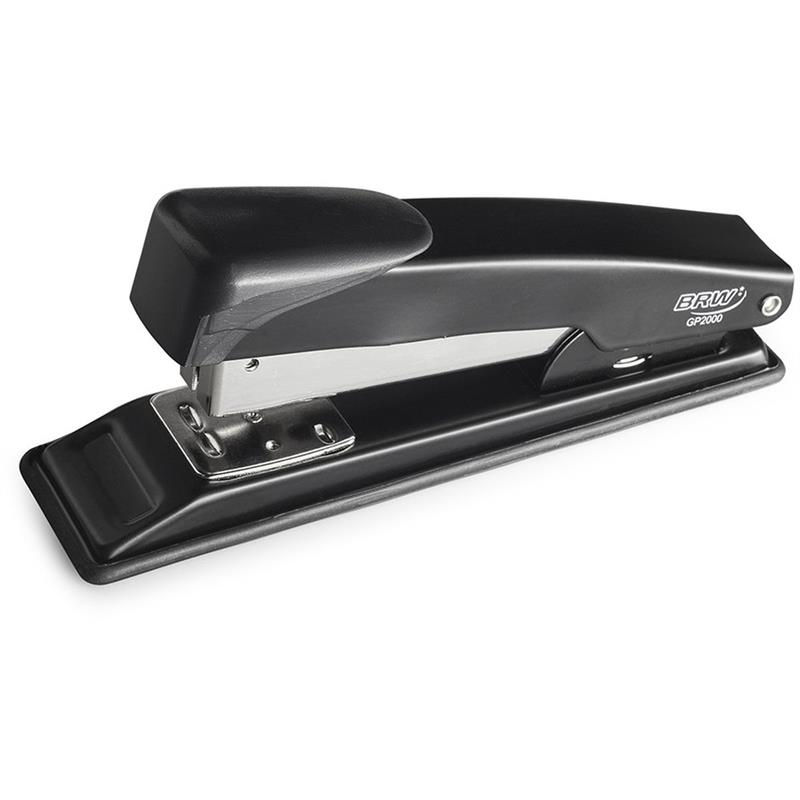 GRAMPEADOR METAL PARA 20 FLS. 26/6 14 CM PRETO - BRW UNIDADE