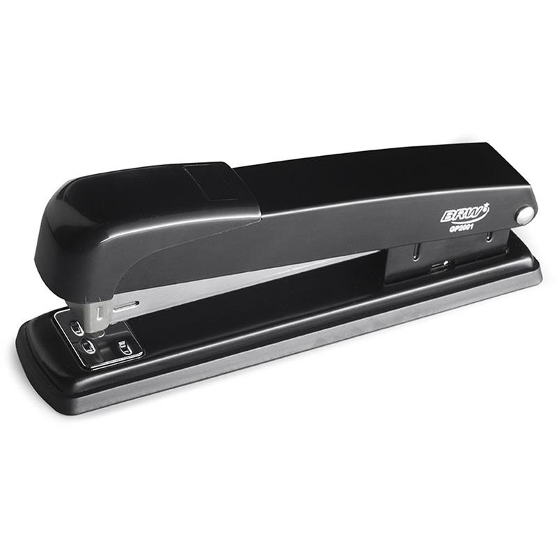 GRAMPEADOR METAL PARA 20 FLS. 26/6 16 CM PRETO - BRW UNIDADE