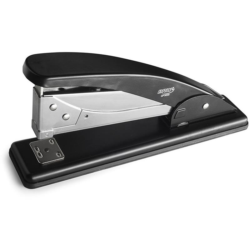 GRAMPEADOR METAL PARA 25 FLS. 26/6 20 CM PRETO - BRW UNIDADE