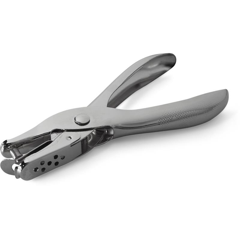 PERFURADOR DE PAPEL 1 FURO METAL 6 MM PARA 8 FLS. - BRW UNIDADE