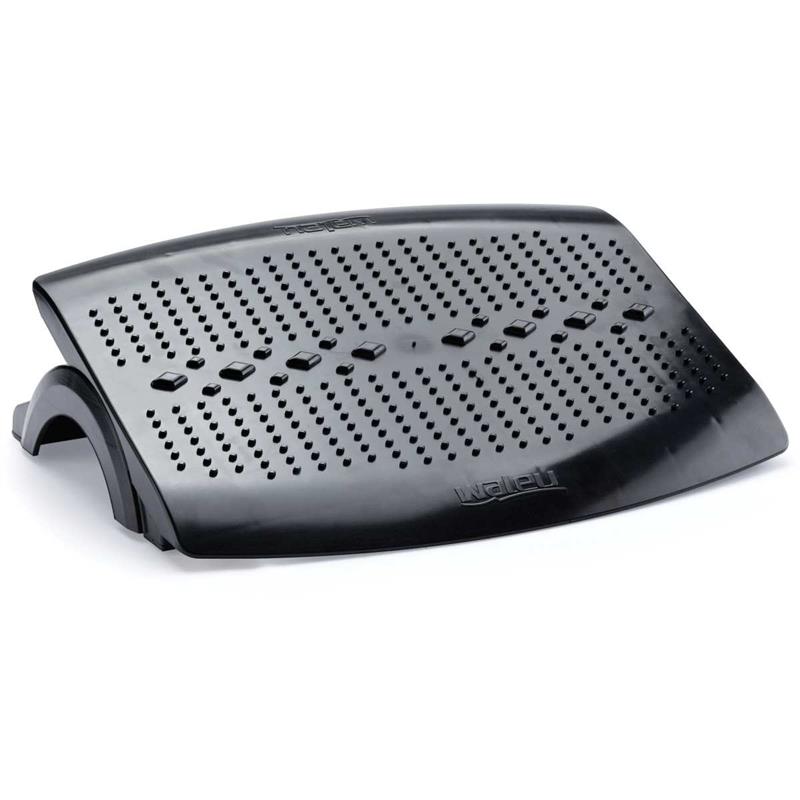 SUPORTE ERGONÔMICO APOIO PARA PÉS PRETO - WALEU UNIDADE
