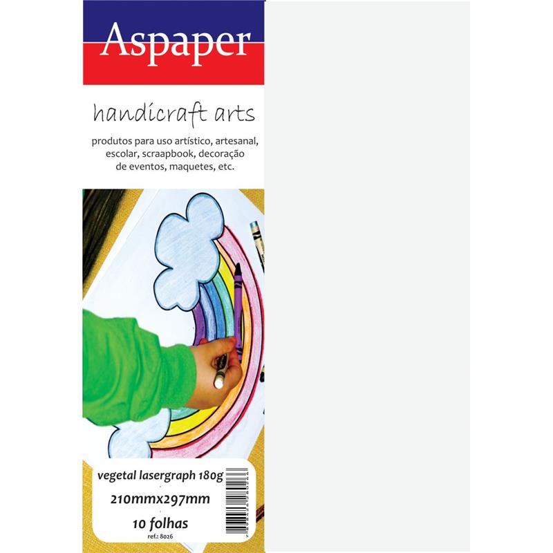 PAPEL VEGETAL LASERGRAPH A4 180G. - USA FOLIEN PCT.C/50
